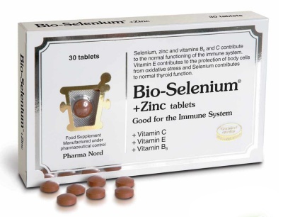 Pharma Nord Bio Selenium 100ug + Zinc 30 tabs